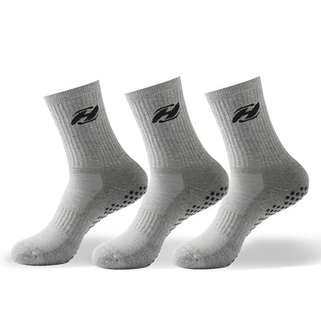 شراب رياضي مبطن بسليكون (٣ أزواج) – Sport Silicone Cushioned (3 Pairs)