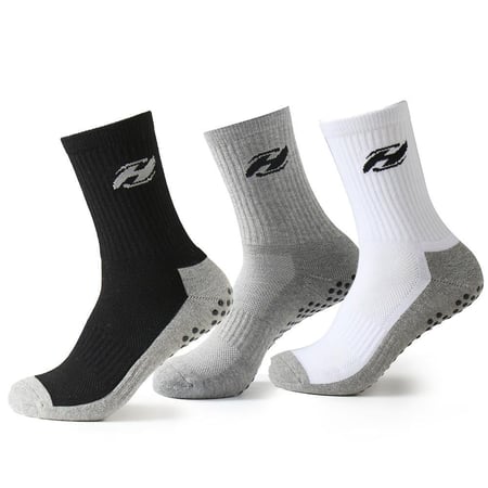 شراب رياضي مبطن بسليكون (٣ أزواج) – Sport Silicone Cushioned (3 Pairs)