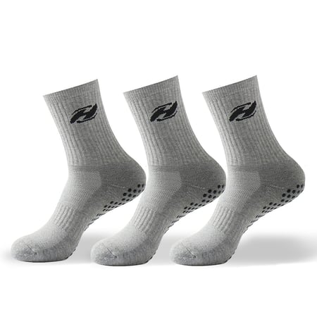 شراب رياضي مبطن بسليكون (٣ أزواج) – Sport Silicone Cushioned (3 Pairs)