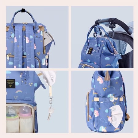 حقيبة مستلزمات طفل يونيكورن