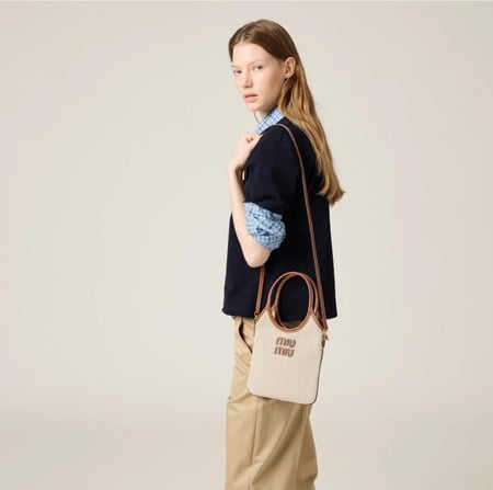 حقيبه من Miu Miu