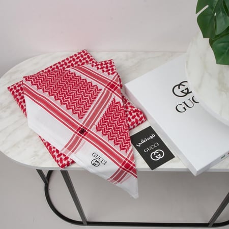 شماغ قوتشي احمر إصدار 2026