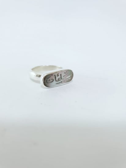 خاتم رجالي مميز بالاسم فضه باقه خواتم رجاليه