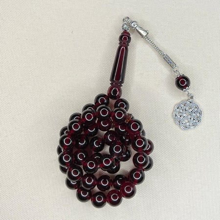 بكلايت عنابي شفاف