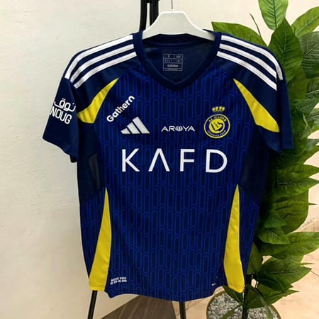 تيشيرت نادي النصر الجديد رجالي شبابي ولادي