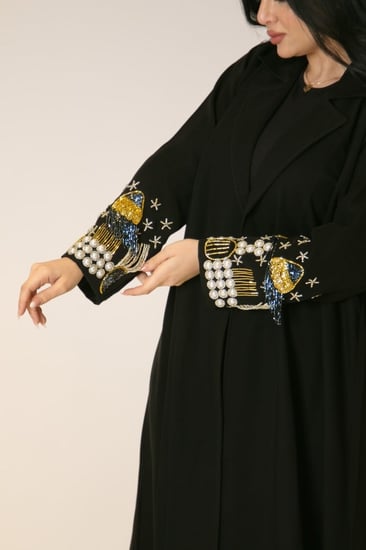 عبايه كريب صيفي