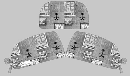 Male Surgical Cap ( Proud To be Saudi )