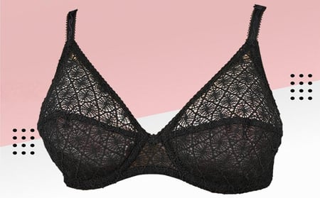 حمالة صدر شانتيل أسباني بحديدة 9555