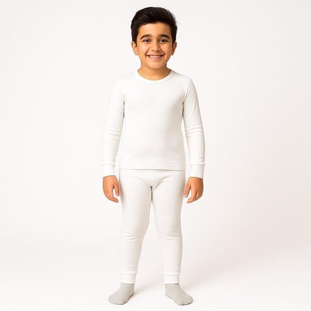 طقم بيجاما قطن ولادي - الأصيل