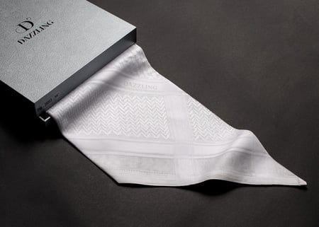 شماغ ابيض رجالى DAZZLING