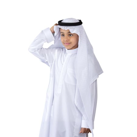 شماغ ولادي أبيض Eighty Nine 06