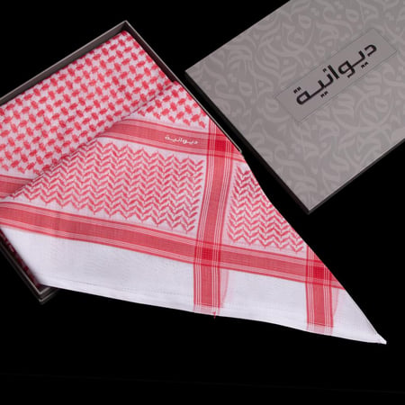 شماغ احمر رجالى ديوانية
