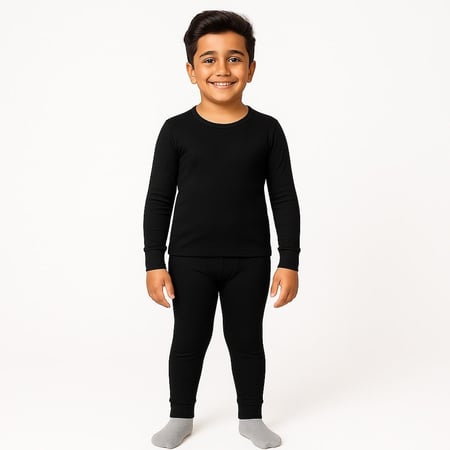 طقم بيجاما قطن ولادي - الأصيل