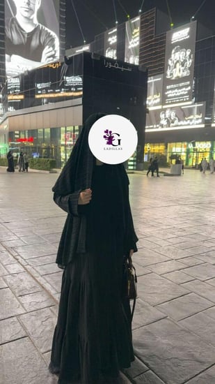 عبايه كلوش طبقات كامل