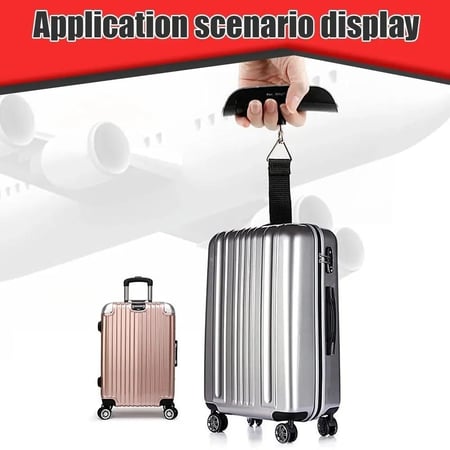 ميزان رقمي لوزن الحقائب – شاشة LCD دقيقة حتى 50 كجم