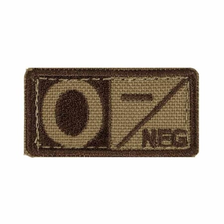 شعار فصيلة دم (بني ، أسود )