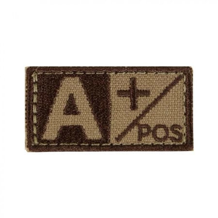 شعار فصيلة دم (بني ، أسود )