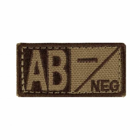 شعار فصيلة دم (بني ، أسود )