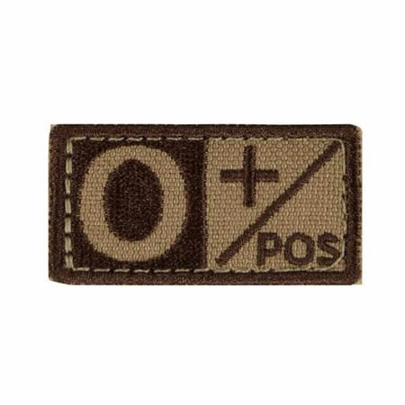 شعار فصيلة دم (بني ، أسود )