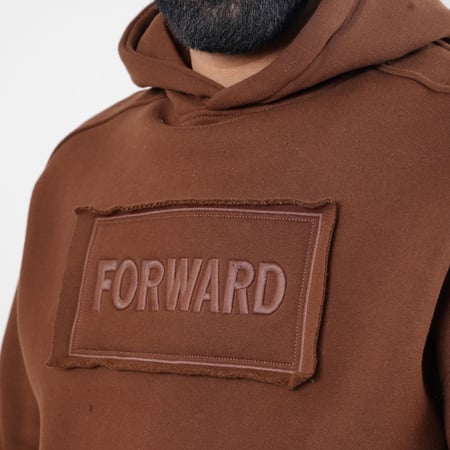 بلوفر Forward مع قبوع - بني