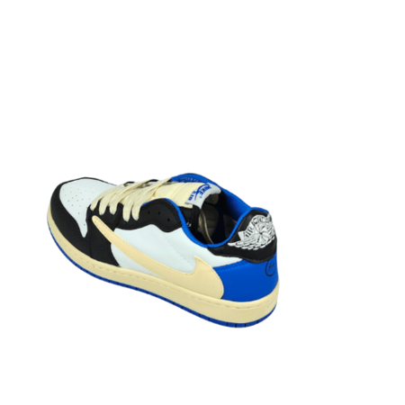 Nike travis scott fragmen design jordan 1 low Blue (T-bb))