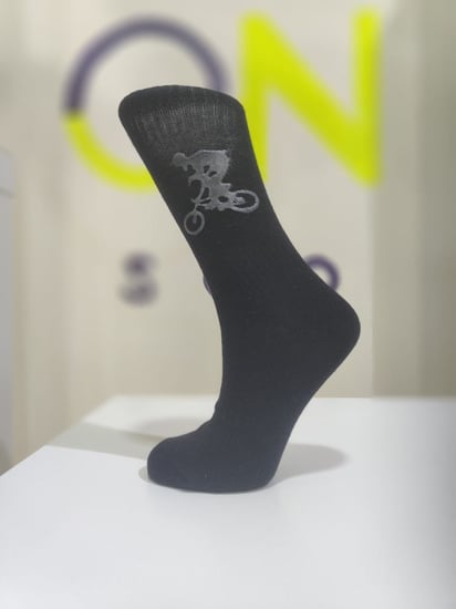 جوارب مضيئة رسومات اسود