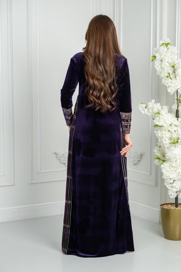 جلابيه مخمل تراثي اسيل