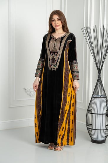 جلابيه تراثي ريم تدخيله مشجر