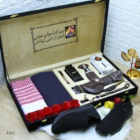 بوكس قماش وشوز  رجالي