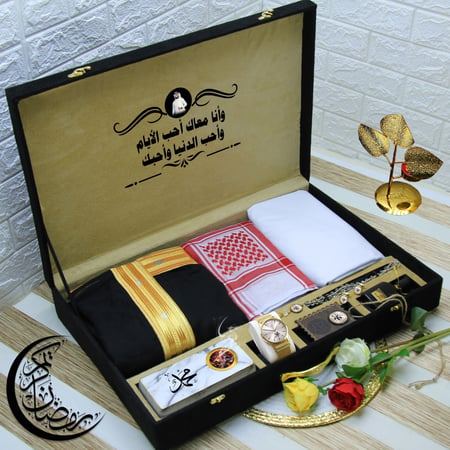 بوكس قماش مع مشلح حساوي
