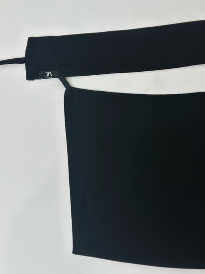 نقاب بقماش كوري بخط مائل - وسط