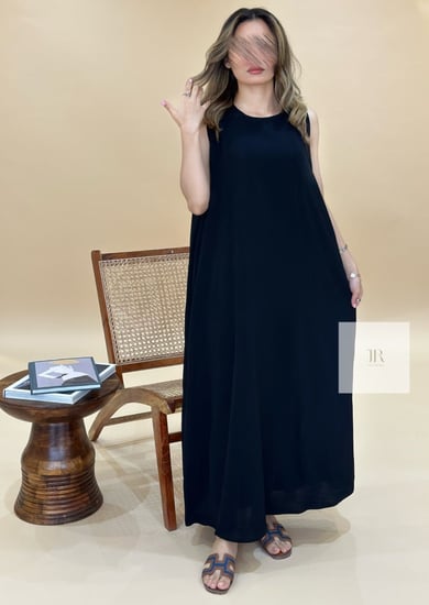 Under abaya - فستان تحت العباية -اسود
