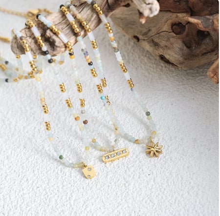 Handmade Natural stone stainless steel