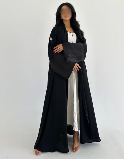 كريب خفيف مع تدخيلة اكمام جاكار ياباني كلوش