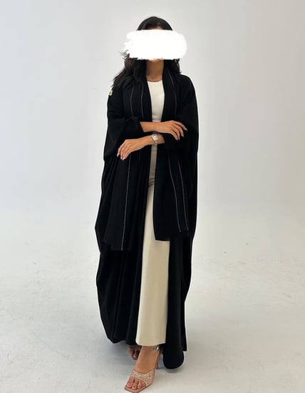 عباية سوداء نص بشت عملية