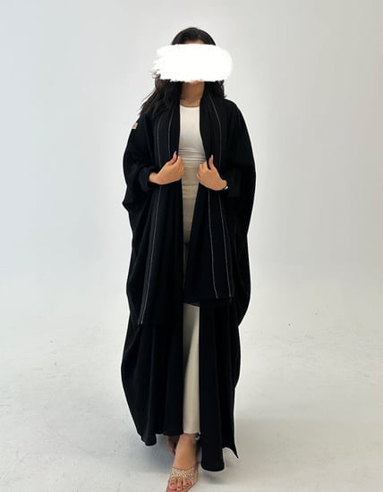 عباية سوداء نص بشت عملية