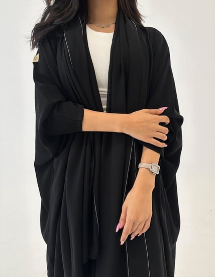 عباية سوداء نص بشت عملية