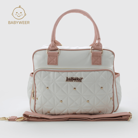 شنطة مواليد  وردي