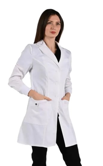 باكج التوفير ثلاث لابكوتات طبية نسائية ابيض مميز