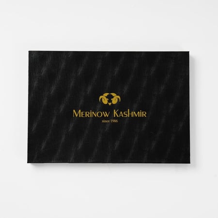 شال ميرينو كشمير الشتوي أصدار 2025 لون رصاصي فاتح