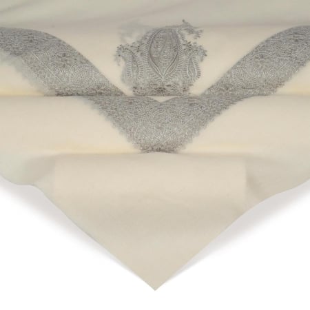 شال ميرينو كشمير الشتوي أصدار 2025 لون رصاصي فاتح