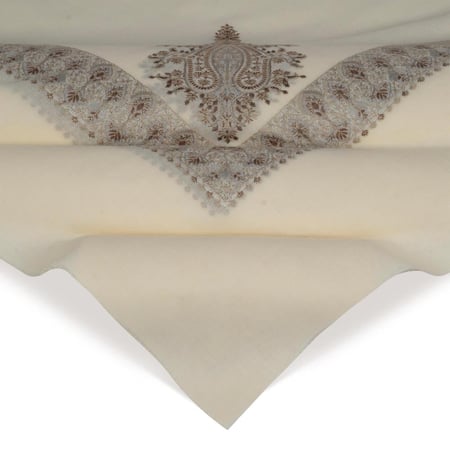 شال ميرينو كشمير الشتوي أصدار 2025 لون بني غامق