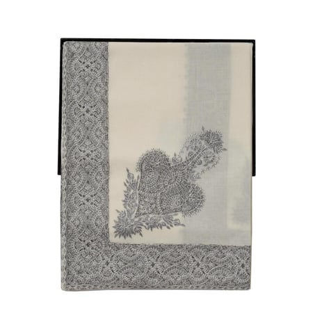 شال ميرينو كشمير الشتوي أصدار 2025 لون رمادي