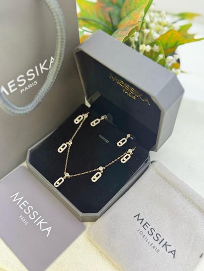 سلسال Miska شوكر ذهبي