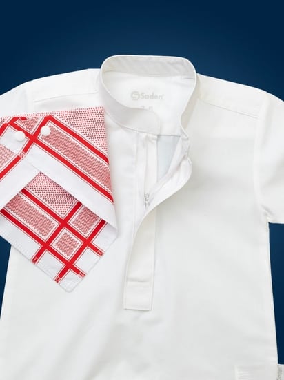 بربتوز اطفال مع مريوله الشماغ