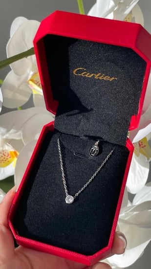 سلسال كارتير فضة عيار 925 شامل الملحقات