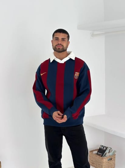 سويتر برشلونة الكلاسيكي الشتوي من متجر لورد