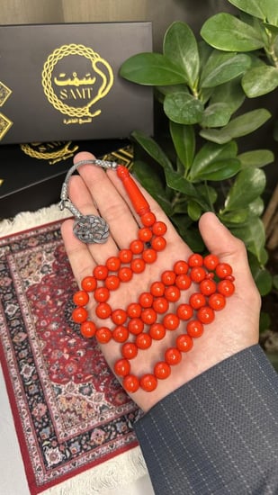 سبحة بكلايت أحمر