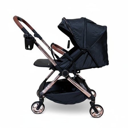 عربة أطفال جهتين من المواليد حتى 4 سنوات