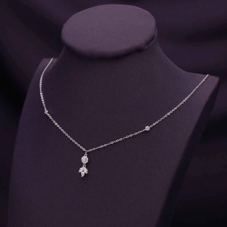 عقد فضة نسائي